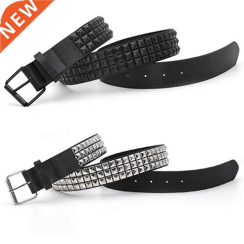 Pyramid Fashion Rivet Belt Men&Women's Studded Belt Punk
