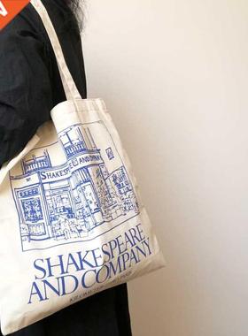 Women Shoulder Bag Shakespeare Print Ladies Shopping Bags C
