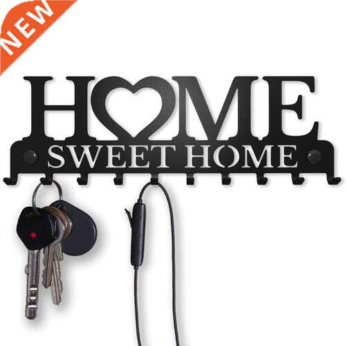 New Iron Art Key Hanger Holder Home Organizer Wall-mounted