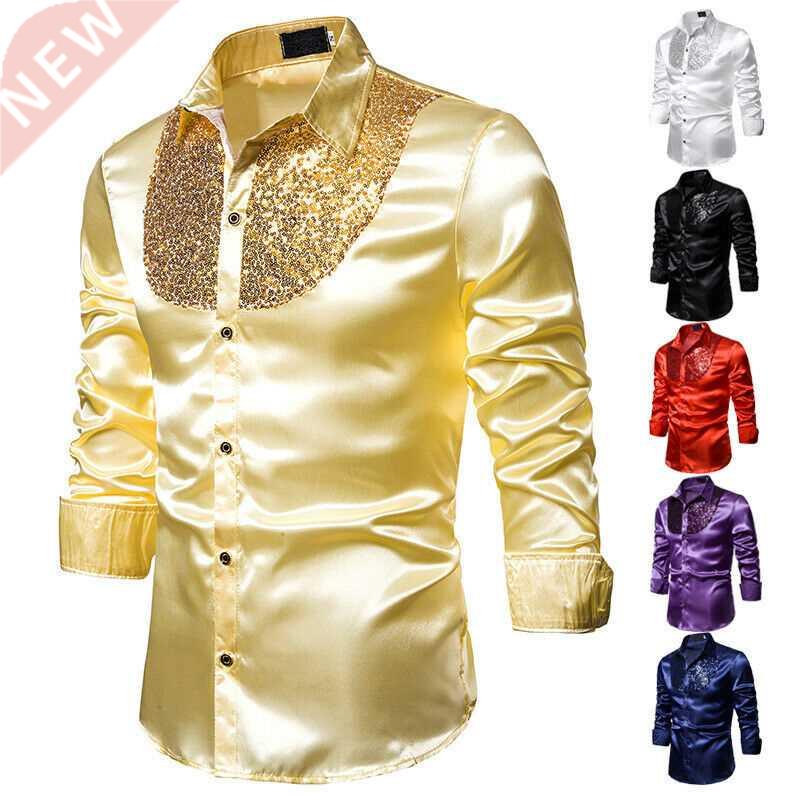 Men Long Sleeve Wedding Dress Shirt For Men Soft Comfortable