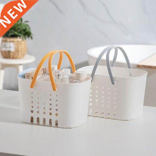 Portable Shower Caddy Tote Hlow Plastic Storage Basket