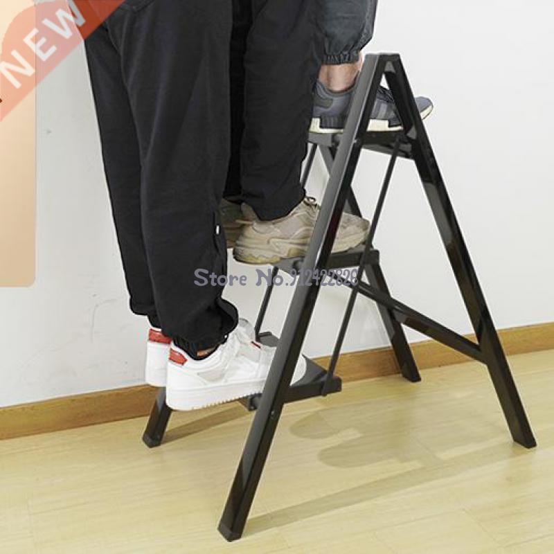 Household folding small ladder safety telescopic aluminum al