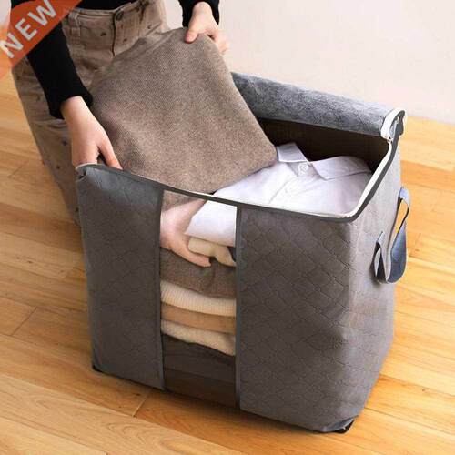 Storage Bag 60x42x36cm Extra Large Quilt Storage Bag with Ha