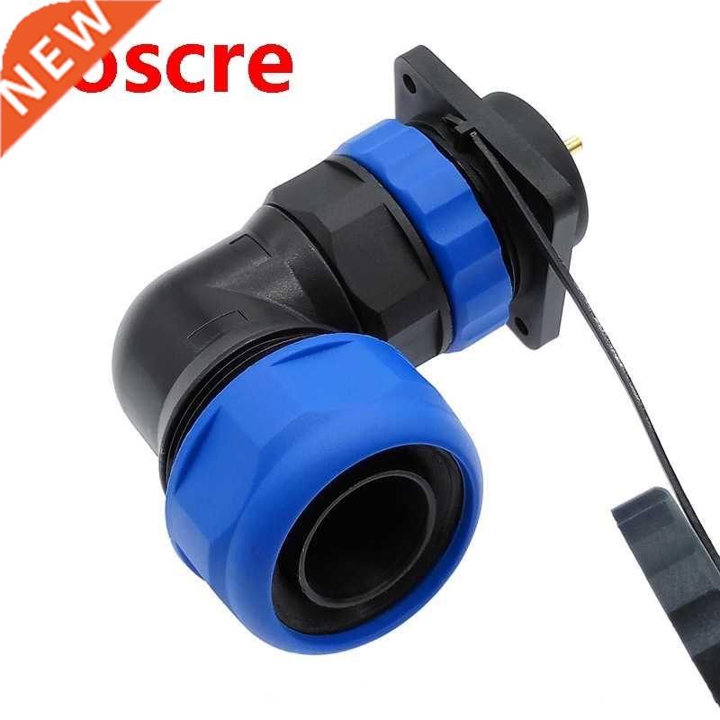 SP28 corrugated pipe waterproof connector IP68 angle connect