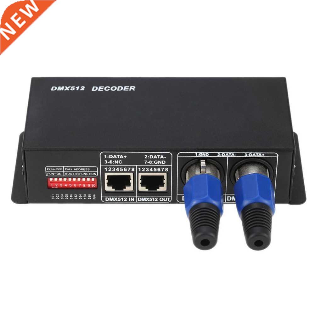 4 Channels DMX512 4A Driver RGBW Decoder Controller for 5050