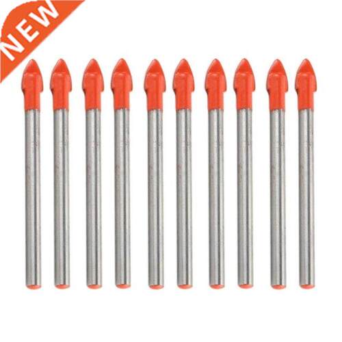 10 Pieces 6mm Tile Drill Bit Electric Drill Punch Drill for