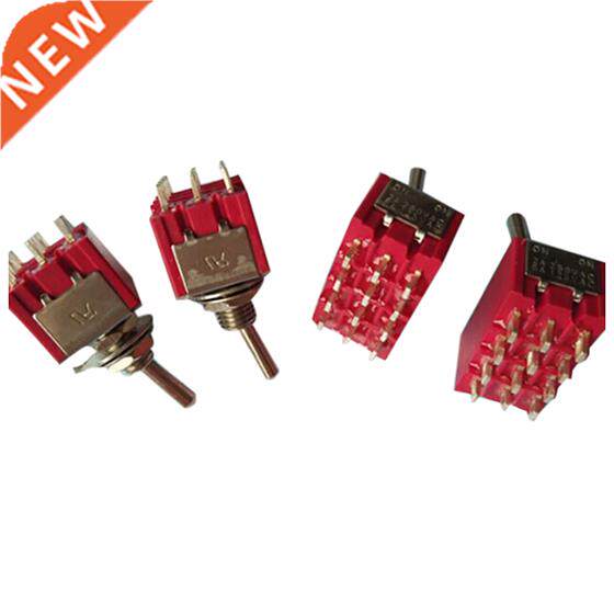 5pcs MTS-402 red 12 feet 2 files 6MM button silver point fou