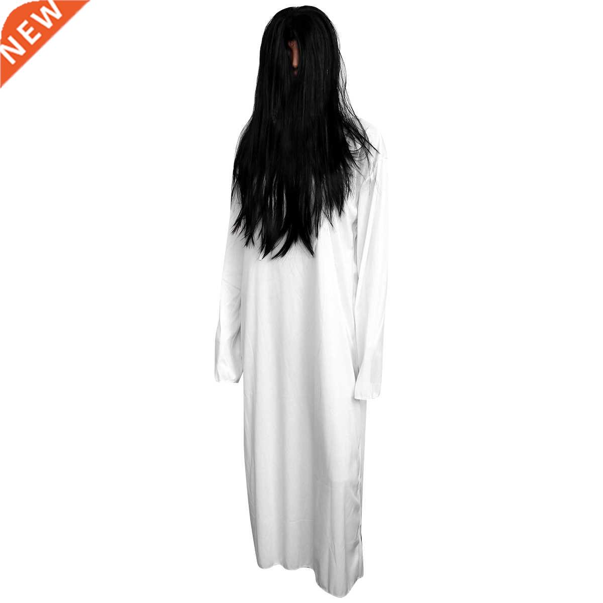 Ghost Bride Dress White White Zombie Suit Scary Suit for
