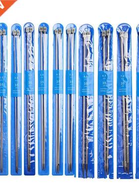 11 size 11pair/22pcs 25cm/35cm stainless steel Straight knit