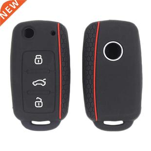 Silicone Car Key Cover Case Shell Fob For Volkswagen Sagitar