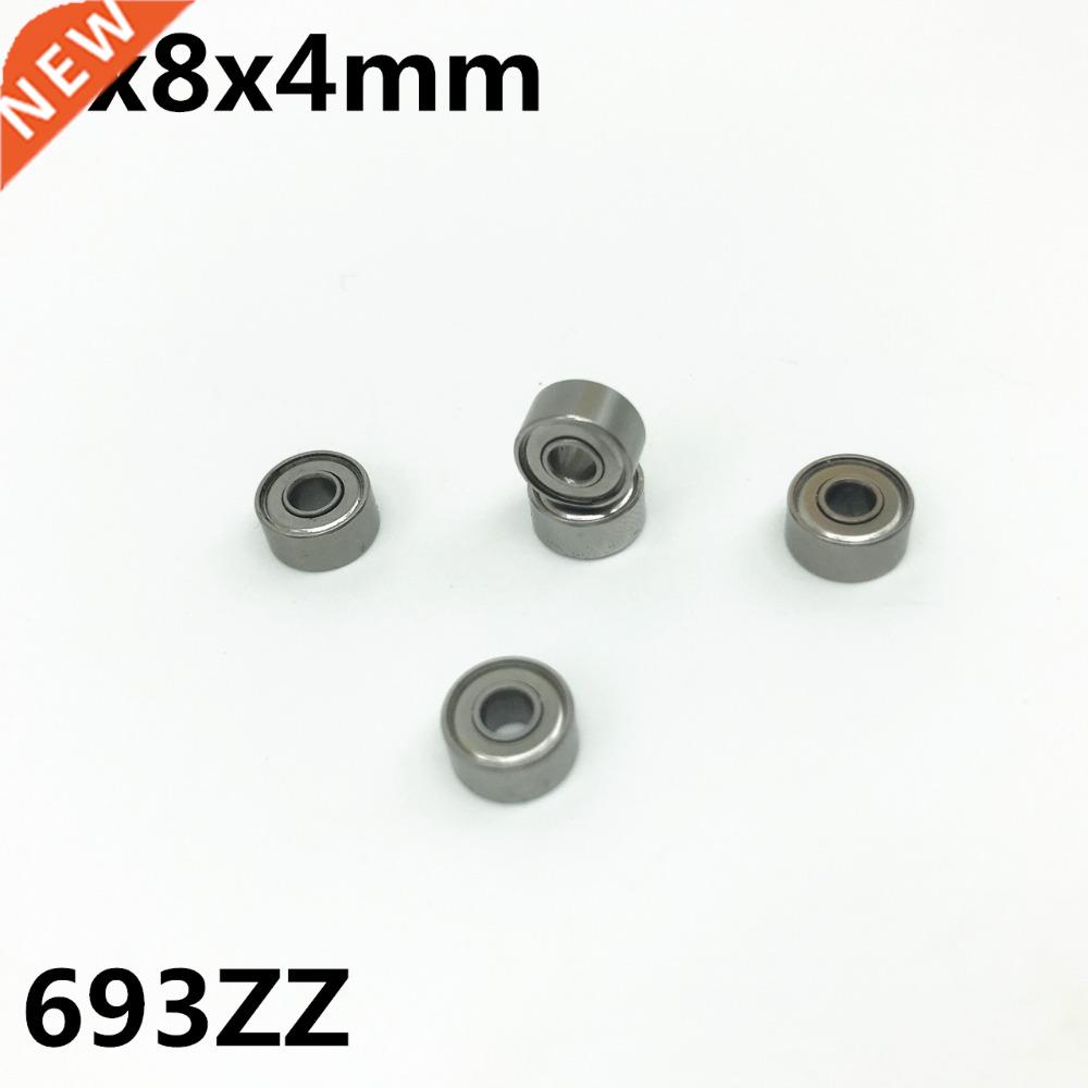 50Pcs 693ZZ L-830ZZ 3x8x4 mm Deep groove ball bearing Miniat