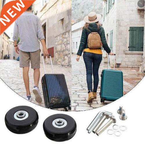 Luggage Wheels Replacement 50 X 18mm Universal Suitcase