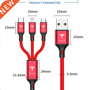 3 In 1 Mobile Phone Micro USB Type C Charger for Huawei IP