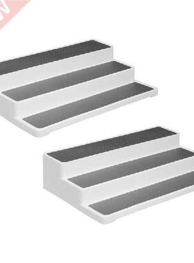Cabinet Organizer Waterproof Non?Skid Step Shelf -Tier