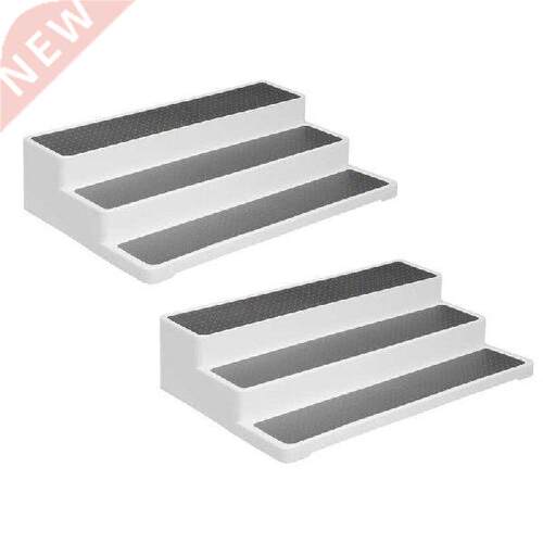 Cabinet Organizer Waterproof Non?Skid Step Shelf -Tier
