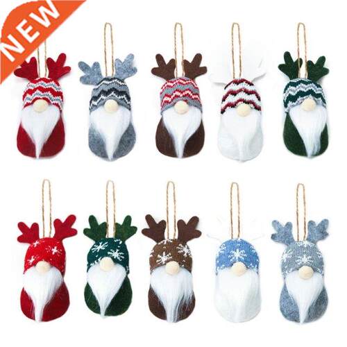 5xChristmas Gnomes Plush Dwarf Faceless Doll Handmade Swedis