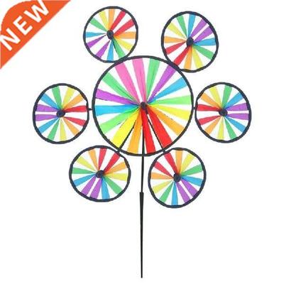 Colorful Windmill Wind Spinner Pinwheel Home Garden Yard