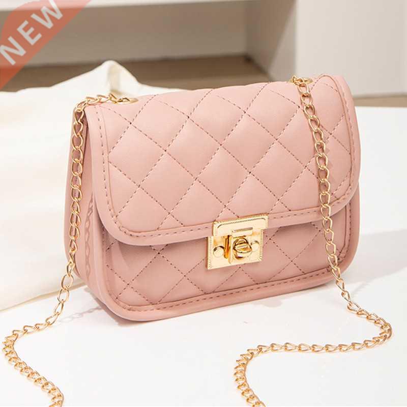 Fashion Solid Color Shoulder Crossbody Bag for Women Leather