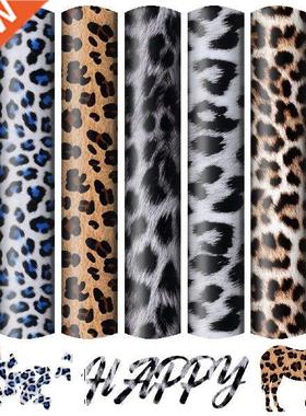 Metallic Vinyl Sheets 651 5PC Htv Lettering Film Leopard