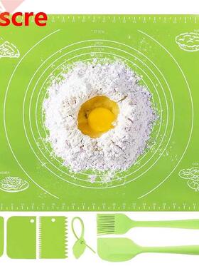 50*40cm Baking Mat Set Silicone Pastry Rolling Mat Pad Cooki