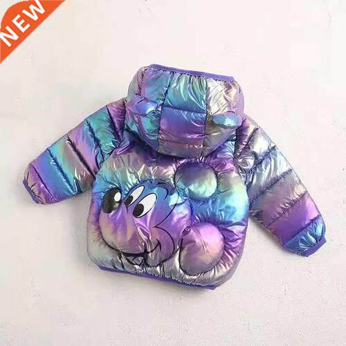 Mickey Minnie Warm Winter Baby Girl Boy Clothes Cute Hooded