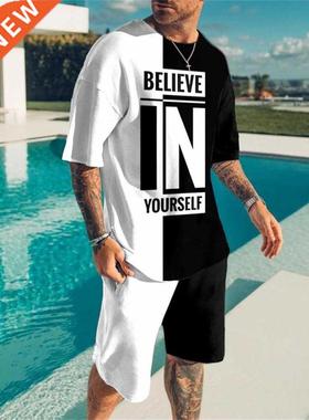 Men Sets Summer Trcksuit Fshion Clothing For Mn Csul Sh