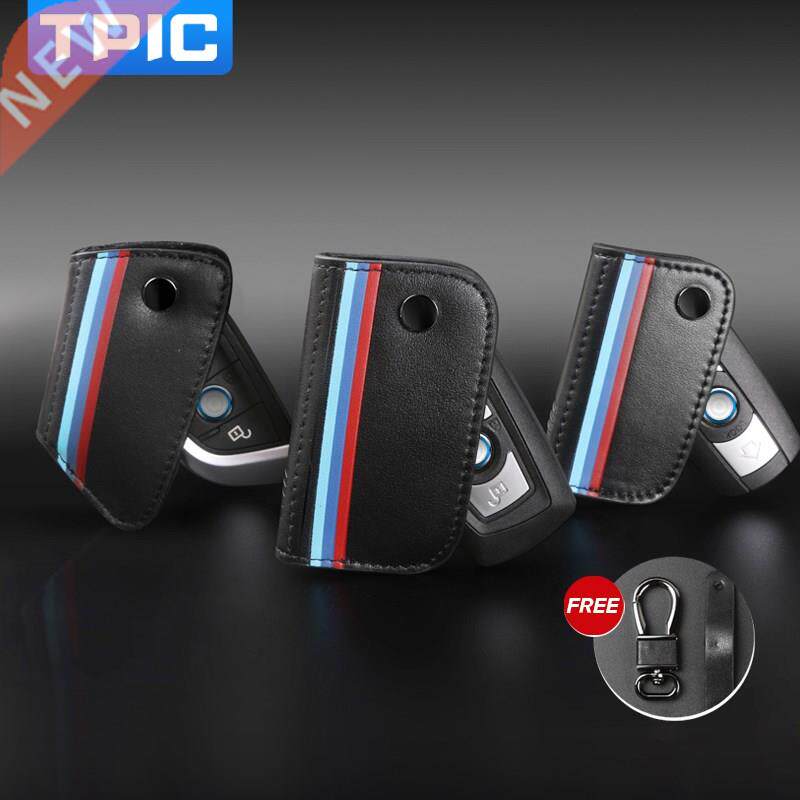 TPIC Genuine Leather Key Holder For BMW E90 F30 F34 F10 E70