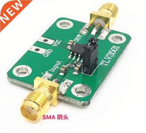 TLV3501 High-speed Waveform Comparator Frequency Meter Front