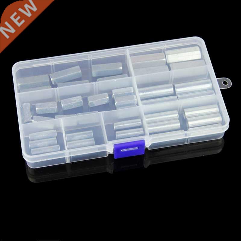 40pcs Galvanized extension nut Long hex nut and round nut se