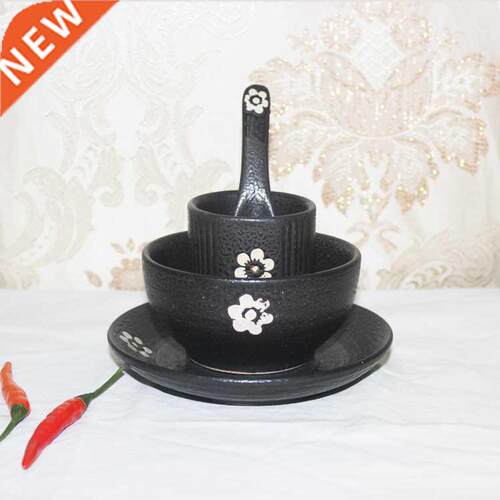 Japanese style handmade color tableware ceramic rice bowl