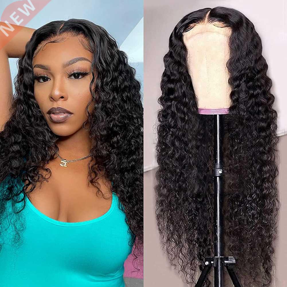 RONGDUOYI Black Deep Wavy Lace Frontal Cosplay Party Light B