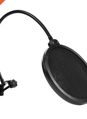 Double Layer Studo Mcrophone Flexble Wnd Screen Sound