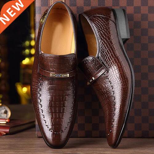 2021 New Men's Shoes Fashion Casual Business Classic
