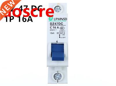 DZ47 1P 16A DC 250V Circuit breaker MCB 1 Poles C45