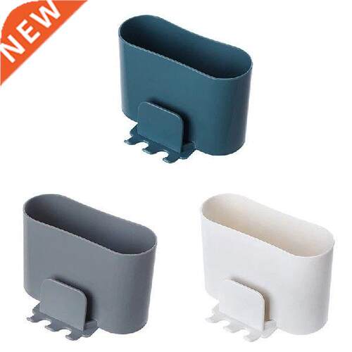 1pcs BathroomToothbrush Toothpaste Wall Suction Punch-free
