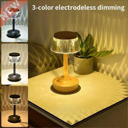 USB Atmosphere Diamond Table Lamp Led Touch Night Lights For