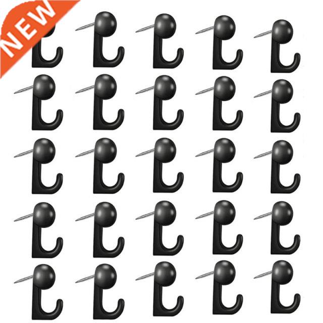 50 Pcs Creative Hook-shaped Push Pin Paper Photo Memo Docume