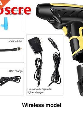 Wireless Car Electrical Air Pump 120W Handhold Air Compresso