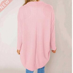 Solid Cardigan Autumn Knitted Loose Winter new Knitwear