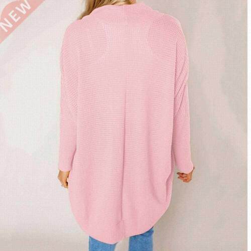 new Winter Knitwear Cardigan Autumn Solid Loose Knitted