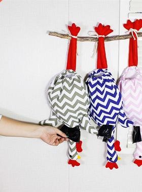 Storage Garbage Bag Holder Cartoon Chicken Cute Funny