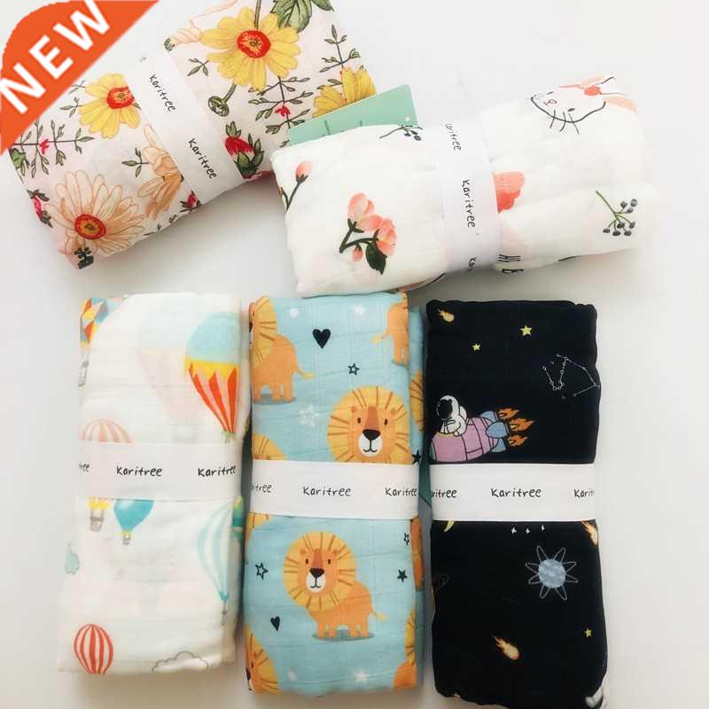 120cm baby swaddle baby muslin blanket quality better than A