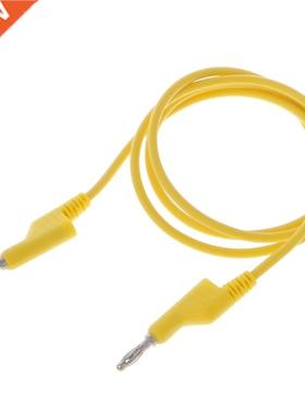 5 Pcs 4mm Dual Banana Plug Smooth Lead Test Cable For Multim