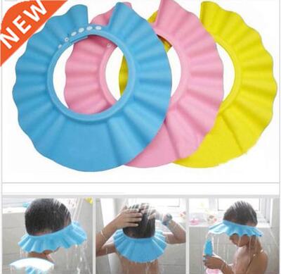 Convenient Safe Shapoo baby Shower Cap Bathing Bath Protect
