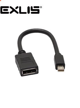 REXLIS Mini Display Port male DP to Female DP DisplayPort