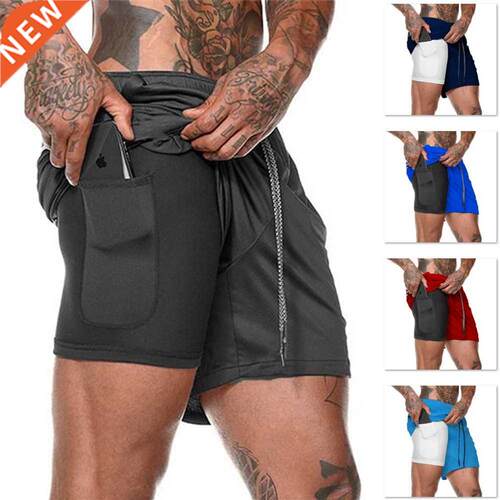 European Men's Sports Summer New Double Layer Mobile Phone P
