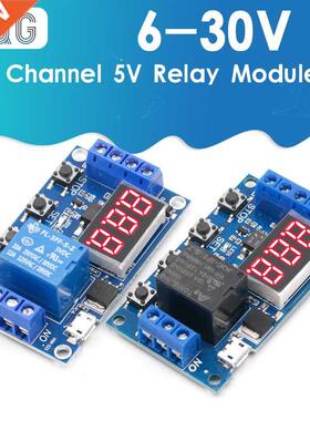 DC 6-30V Support Micro USB 5V LED Display Automation Cycle D