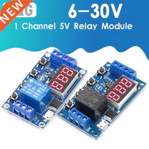DC 6-30V Support Micro USB 5V LED Display Automation Cycle D