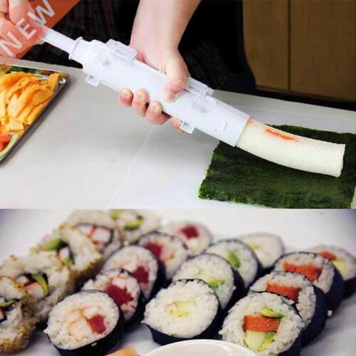 Sushi Maker Roller Rice Mold Bazooka Vegetable Meat Rolling