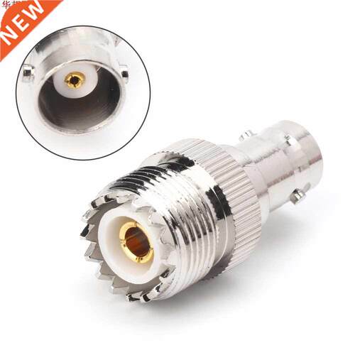 RF Coaxial Adapter BNC-K Female To UHF-K Female Straight Con